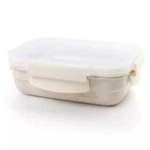 스텐맘 세라믹 컬러직사각 밀폐용기(920ml)