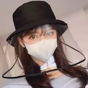 안면보호 캡모자 벙거지 방역모자 마스크모자 모자