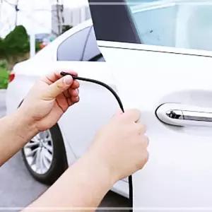 차량용 블랙 도어몰딩 문콕가드 2p세트5M 문콕방지 QWFBB9EA