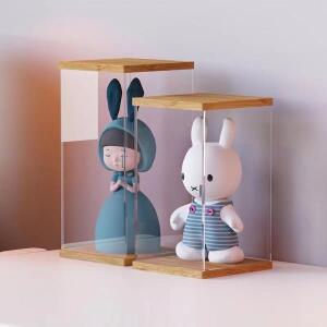 모형용 전시대 쇼케이스투명 아크릴 피규어 디스플레이 캐비닛 자동차 모델 가정용 블라인드 장난감 보관함