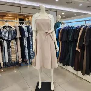 [베스띠벨리]셔츠레이어드벨티드원피스BKOAE2536BE_BP