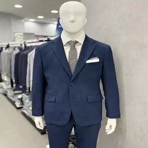 [트루젠]남자 여름 린넨 라이크 시원한 블루컬러 혼주 예복 면접 캐주얼 세미 정장 셋