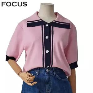 [포커스]배색포인가디건 FM5C3KC3129_SH