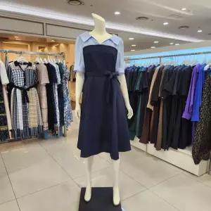 [베스띠벨리]셔츠레이어드벨티드원피스BKOAE2536NA_BP