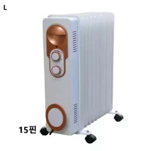 라디에이터 15핀 전기히터 겨울용품 온열 계절가전 난방기기 보조 실내용 가정용 사무실