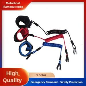 전동보트 선외 플로팅 맥세이프호환 로프  엔진 정지 스위치 키 손목 스트랩 (제트 스키용)