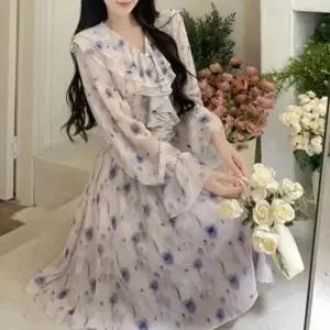 [옷은날개] 패션 원피스 치마 30대 쉬폰 데이트원피스 꽃디자인