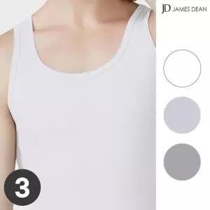 [제임스딘]제임스딘 남자여름런닝세트 시원한 쿨 냉감 민소매 메리야스 3매