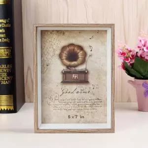 솔리드 우드프레임 사진 액자 5x7 탁상 포토액자 사진액자 5x7액자 인테리어액자 웨딩액자