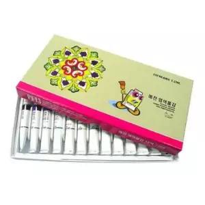 염색물감(13색)문구 교재류 준비물 실과교재 염색재료 사무 문구