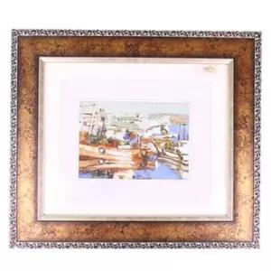 노블레스액자8x10사진20x25cm(녹색금색은색 램덤) 벽걸이 사진 장식 인테리어 그림