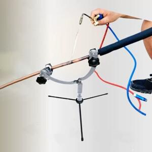 진동 방지 AC 구리 파이프 용접 홀더 효율적인 설치용