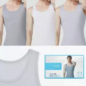 [제임스딘]제임스딘 남자런닝구 냉감 쿨 인견 메리아스 편한 여름 런닝 3매입