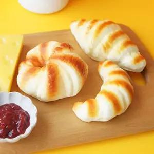 [셀러에이드]모형음식 음식미니어처 모형 뉴 말랑말랑 크로와상