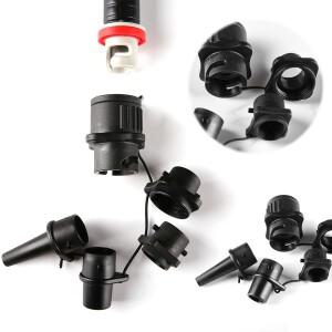 5In 1 풍선 SUP 펌프 어댑터 다기능 보트 공기 밸브 키트 침대 용 방수 휴대용