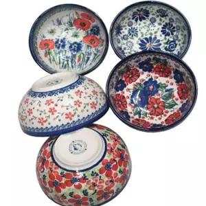 [셀러에이드]도자기 그릇 라면 그릇 면기 쿠프 우동기 대접 5P