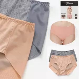 [제임스딘]제임스딘 노라인팬티 맥시 여성 삼각 햄팬티 베이직 편한 2매입 세트