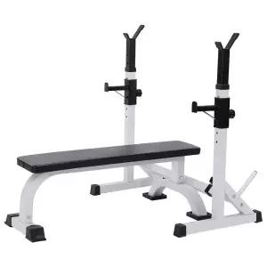 스쿼트 랙 벤치프레스 중량봉 거치대 웨이트