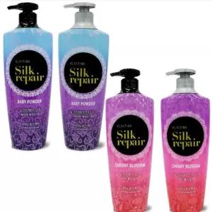 헤어 샴푸 컨디셔너 모발윤기 영양케어 실크리페어 세정 클렌징 클렌저 클렌져 두피 기능성 엘라스틴