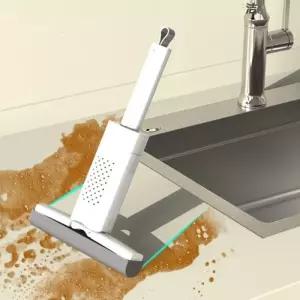 트렐 물기 흡수 핸드밀대 미니 창문청소 폴딩걸레 폴딩 접이형 휴대용 접이식 틀청소 더식