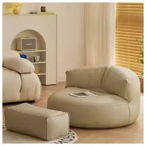 소프트 1인용 빈백소파+스툴 세트