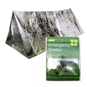 체온유지 은박텐트 비상용 응급용 바람막이캠핑 스포츠 레저 용품 자동차 안전 등산 침낭 담요