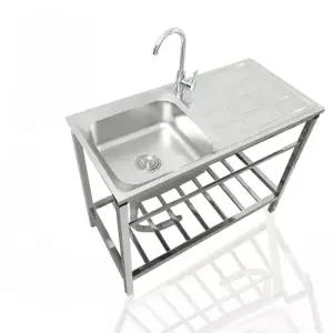 간이 씽크대 개수대 사무실 탕비실 소형 야외 싱크대