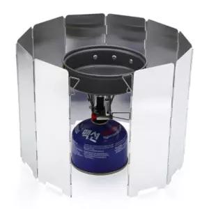 방풍스크린 야외 스토브 방패 캠핑 요리 버너 불 가스용품 렌지바람막이 바람가리개 취사