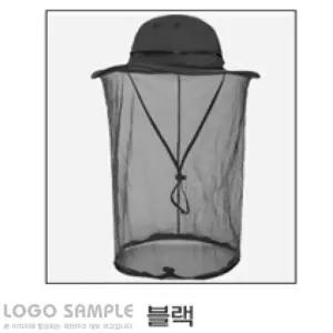 방충안전망모자LO 블랙 양봉 등산 넥케이프 세이프 나들이 사파리 챙큰 벙거지 햇빛차단 여성 남성