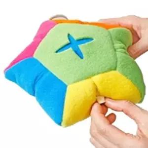 [반려] 토이 노즈워크 강아지 1P 봉제 쿠션공 별모양 특대형