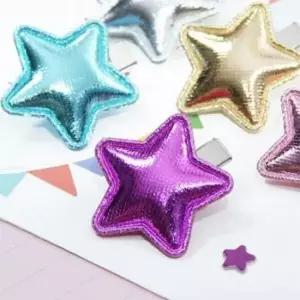 [반려] 똑딱핀 헤어핀 20개 강아지 악세사리 머리핀 집게 별