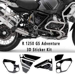 [호환품]R1250 GS 어드벤처 도어 씰 보호 스티커 R1250GS - 용 3D 에폭시 수지 키트