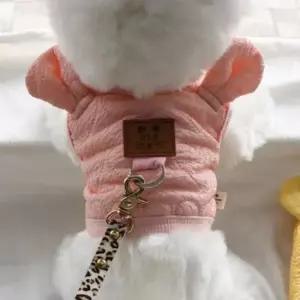 [반려] 외출 하네스 핑크 나시 티셔츠 산책 강아지 1P 마우스