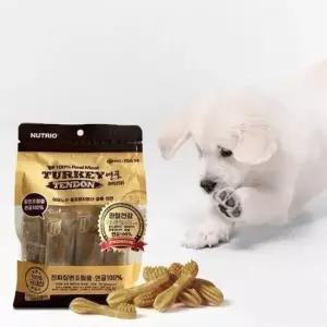 [반려] 강아지 수제간식 칠면조힘줄 관절건강개껌 20P