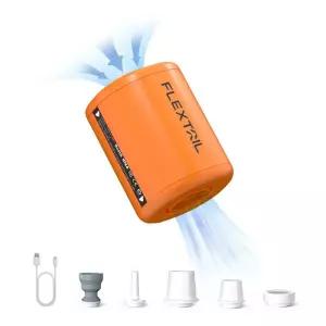무선에어펌프 공기주입기 FLEXTAIL TINY PUMP 2 2X - 4kPa 전기 공기 펌프 침대용 휴대용 캠핑 슬리핑 패드