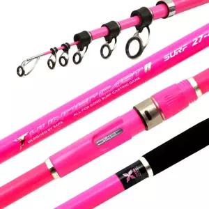 싸파 썬더캐스트II 27-450P 핑크에디션민물대낚시대 원투낚 용낚 낚싯대 용낚싯대 도구 낚시대