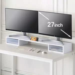 카치누 디엔데코 1100 듀얼 서랍형 받침대 모니터 책상 정리함 수납장