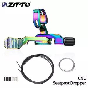 가변싯포스트 ZTTO MTB 자전거 스포이드 시트 포스트 레버 높이 서스펜션 리모컨 시프터 시프트 케이블 와