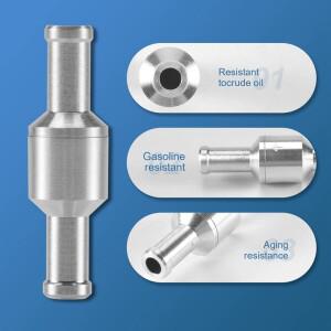 호환 체크 밸브 브레이크 서보 부스터  리턴 없음  인라인  원웨이 진공 호스  알루미늄
