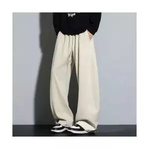 남친 바지 춘추 캐주얼 스트레이트핏 데일리 면린넨 배기 커프스 다올3