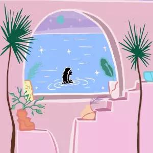 하모니아트 DIY 유화그리기 세트 40x50 꿈속의 그녀DIY액자 아이러브페인팅 그림그리기 그리기 만들기 취미