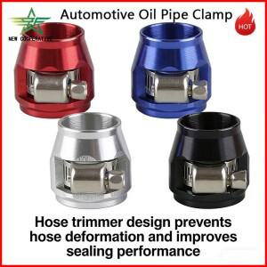 알루미늄 스틸 자동차 오일 파이프 클램프 AN4 AN6 AN8 AN10 라디에이터  연료 정밀 가공