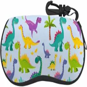 이빌리우 안경 케이스 투칸 트로피컬 울트라 라이트 네오프렌 선글라스 벨트 클립 소프트 리딩 여성 남성