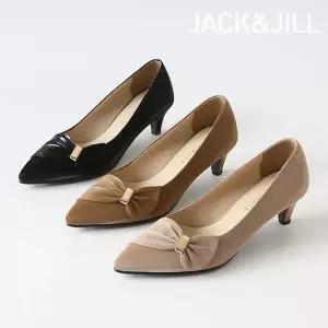 [잭앤질]잭앤질 드레이핑 골드리본 펌프스(JC0Z501)