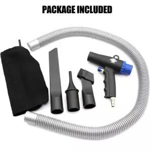 에어건 송풍기 공기 먼지털이 압축기 공압 송풍 진공 이중 건 배기 차량용 청소기