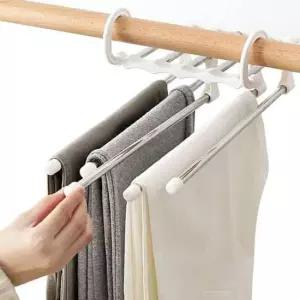 [JED] 공간활용 넥타이 바지걸이 치마 옷장정리 5단 스카프