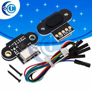 거리 센서 모듈 Uart I2C 출력 3-5V Rs232 인터페이스 Arduino용 10-180cm Tof10120