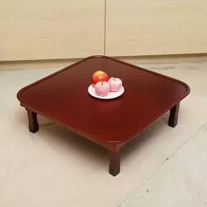 파라나 섬섬 69x69 교자상 접이식 좌식 테이블 밥상 옛날 다과상 다용도 엔틱