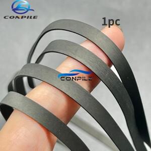 카세트 데크 오디오 테이프 레코드 플레이어 용 1pc 고무 벨트 플랫 오프너 비닐 직경 두꺼운 넓은 둘레