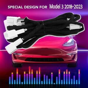표준 범위 플러스 오디오 비활성 활성화 와이어 하네스 SR + 혼 케이블 스피커 테슬라 호환 모델 3  -